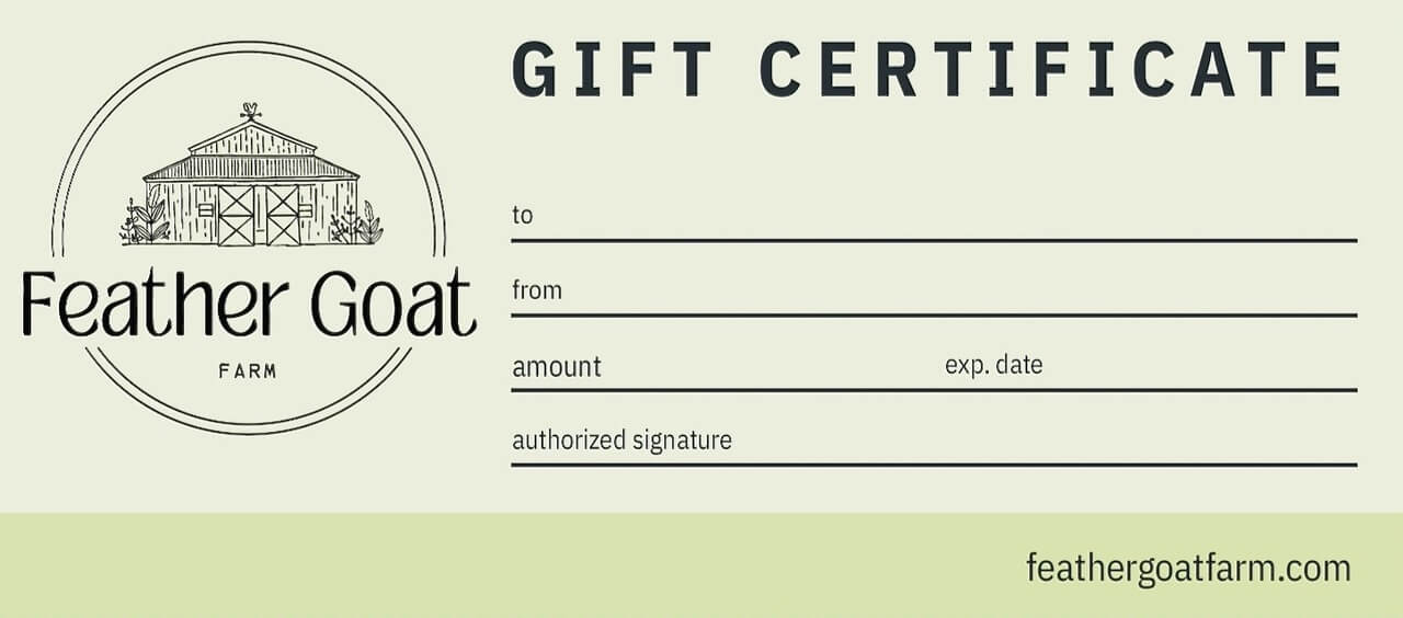 Gift Certificate