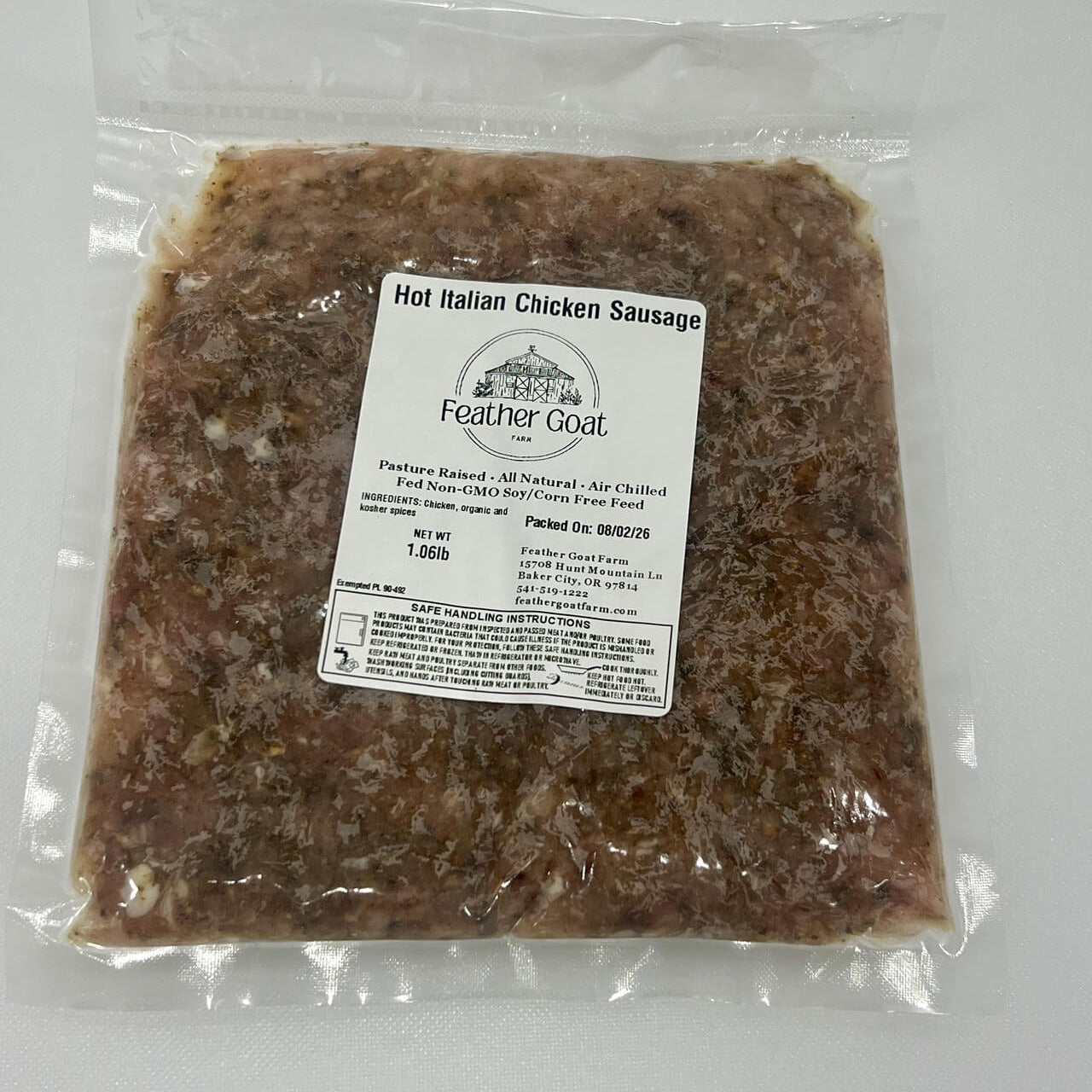Hot Italian Chicken Sausage